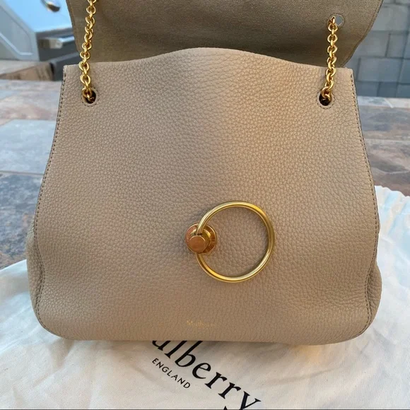 SOLD Mulberry Marloes Large Leather Flap Chain Satchel - Picture 6 of 15